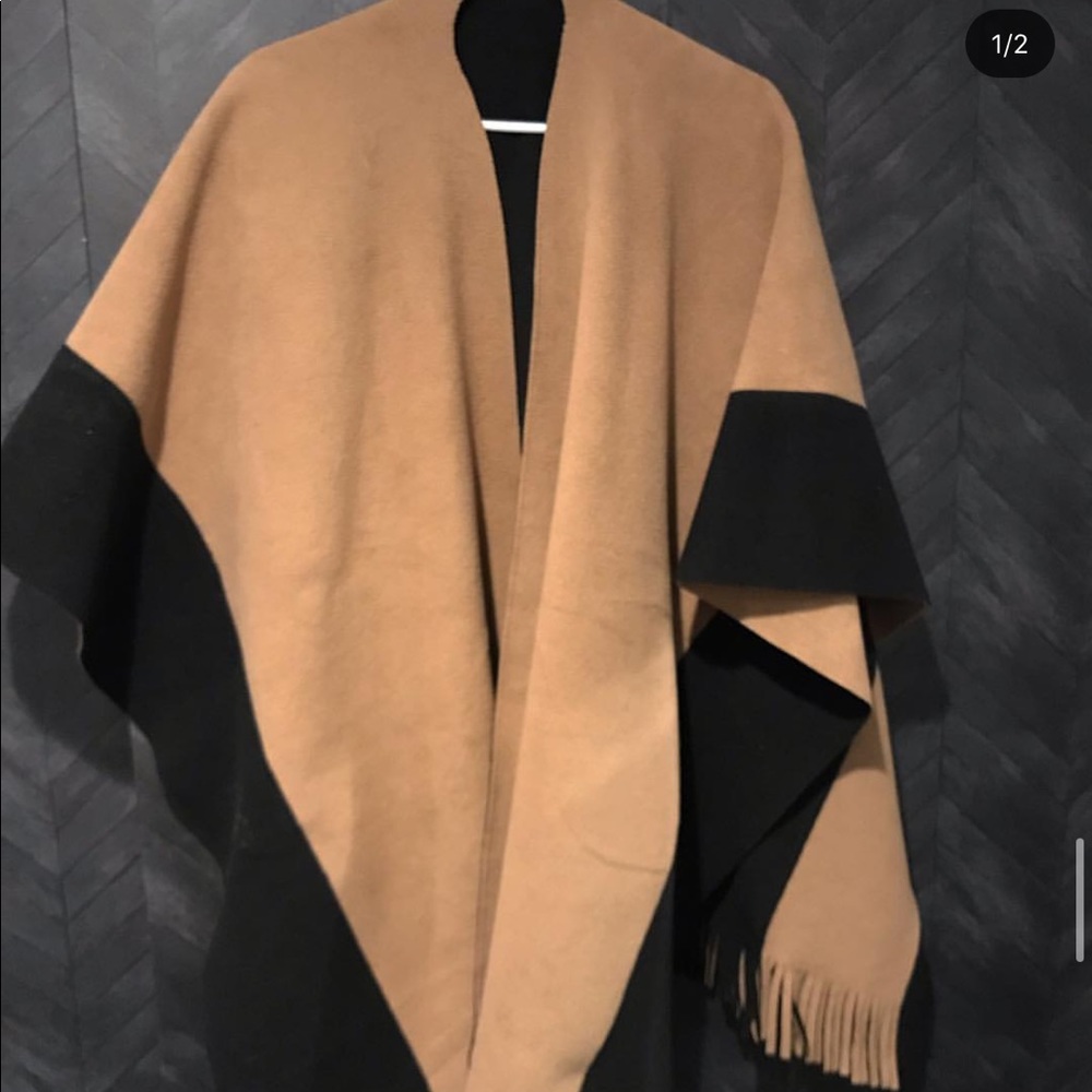 Fleece poncho
